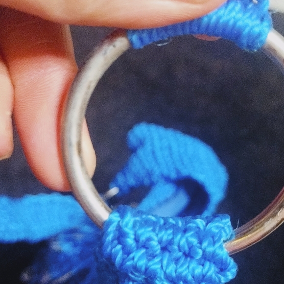 Handmade purse with can tabs - Picture 6 of 7